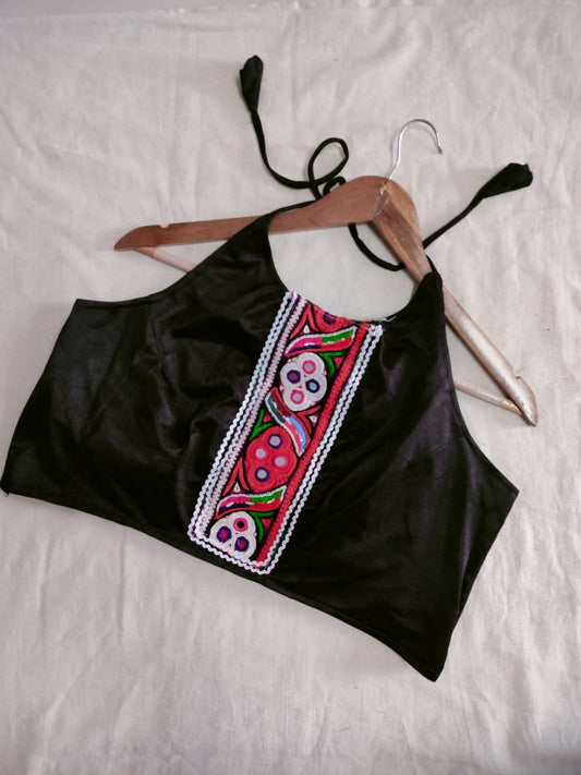 "Kriva" Plain gamthi blouse