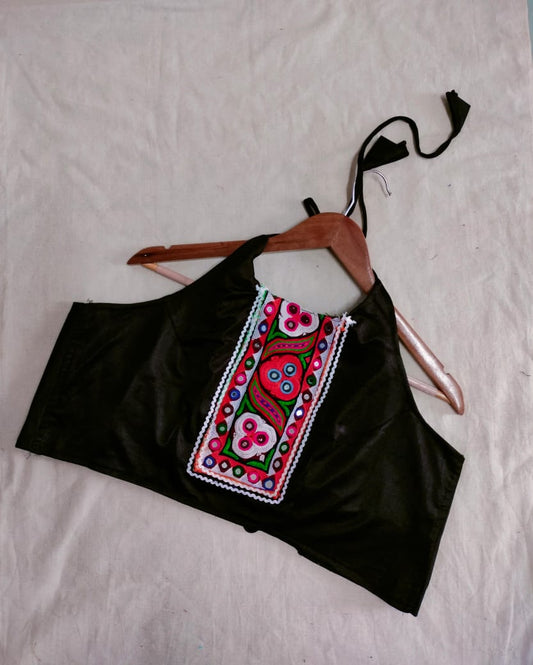 "Kriva"Navratri special halter neck blouse