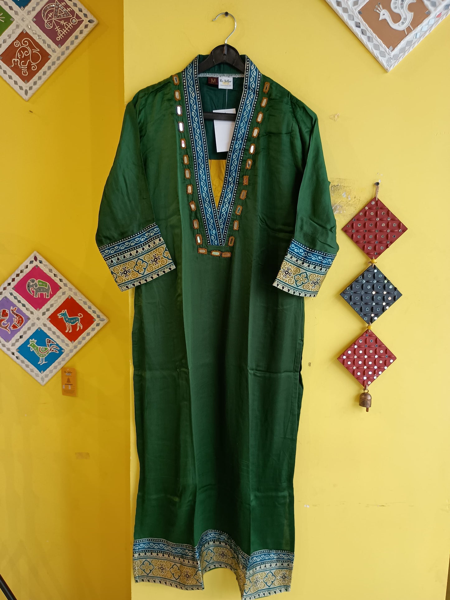 ''ASHITA'' PLAIN MODAL KURTI