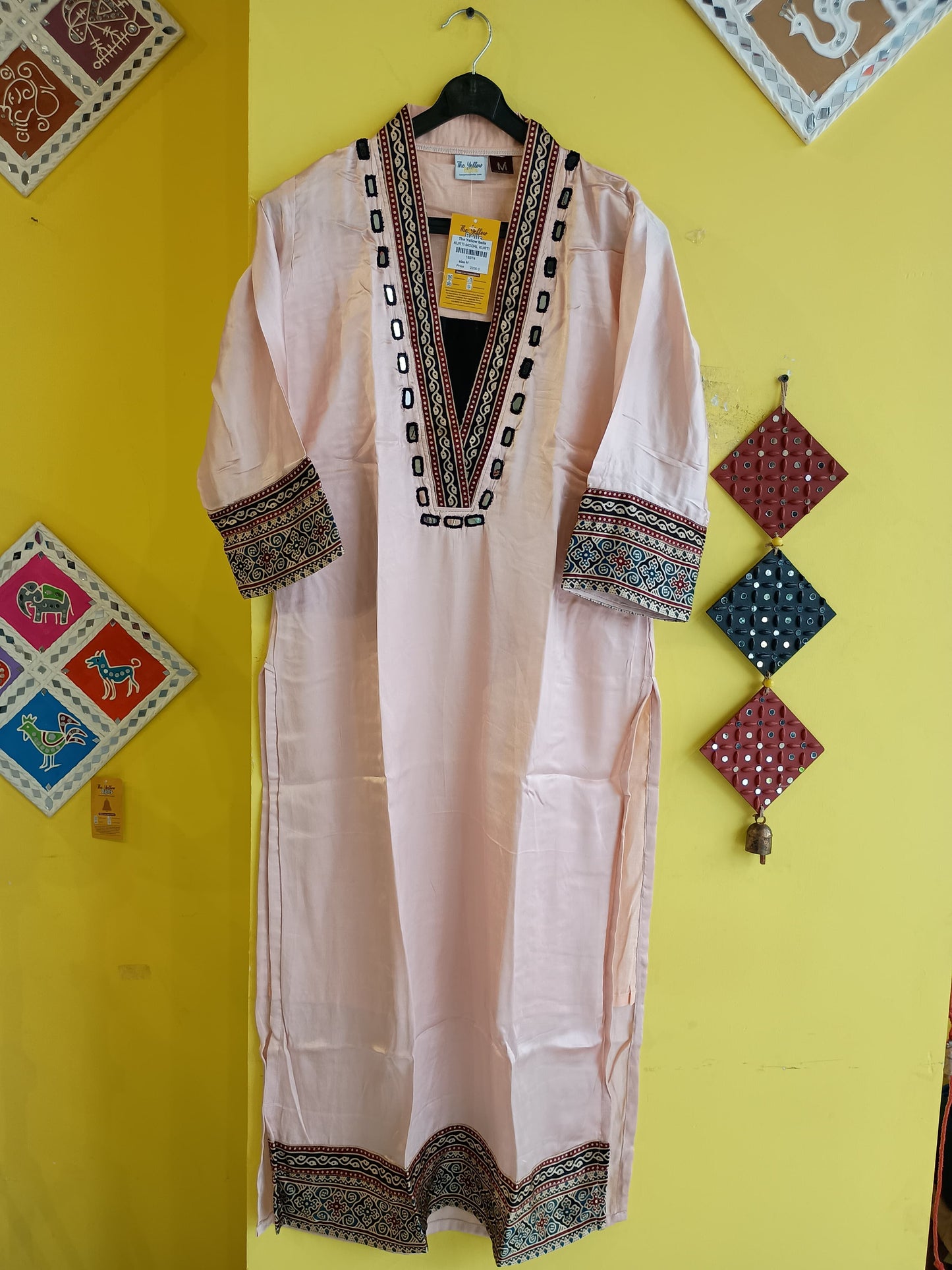 ''ASHITA'' MODAL PLAIN KURTI
