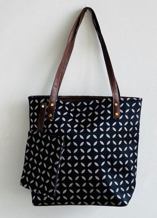 ''Richa''handcrafted shoulder bag with mini coin pouch