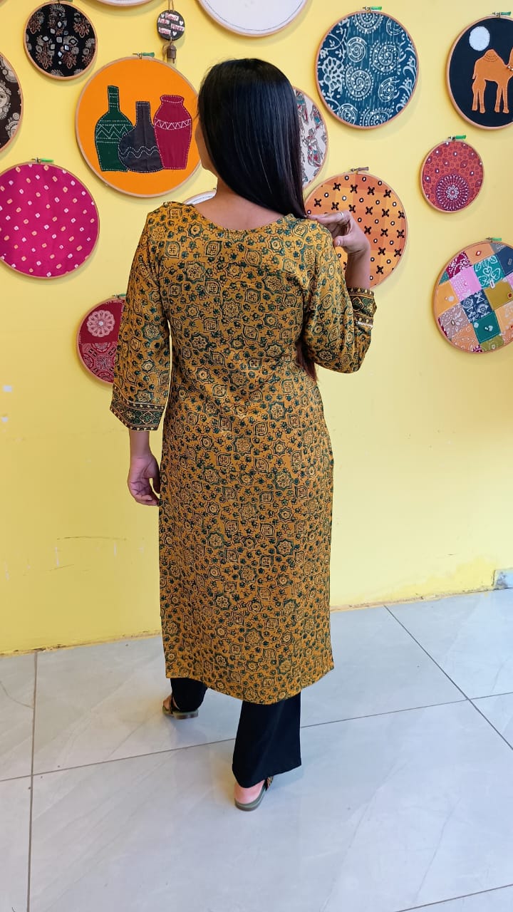''Naity'' FESTIVAL SPECIAL MASHROO KURTI