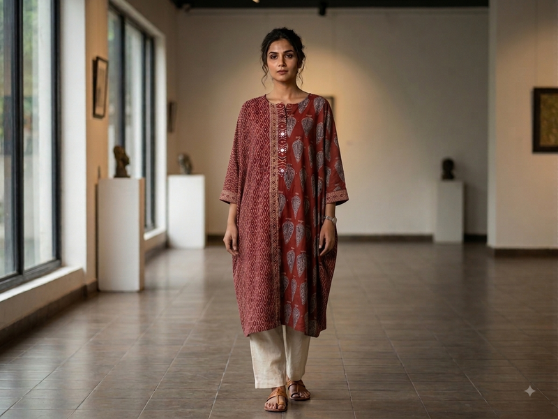 NATURAL KAFTAN STVLE ONE PIECE