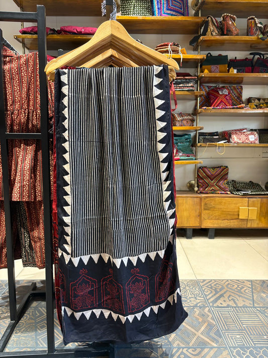 "siya" new modal silk stole
