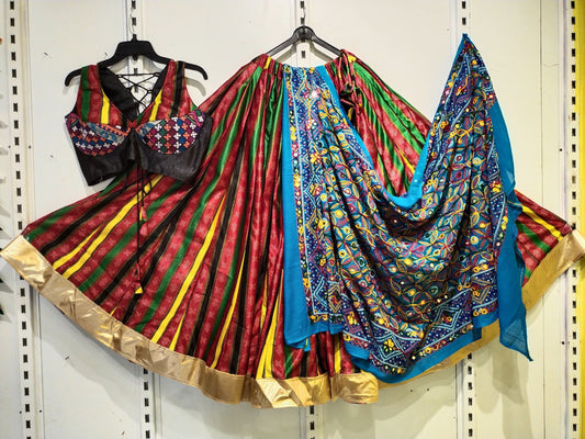 "Ruhani" Multi colour chaniya choli set