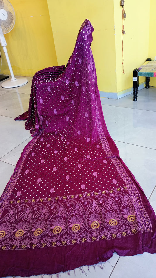 ''Bhavika'' lucknowi saree