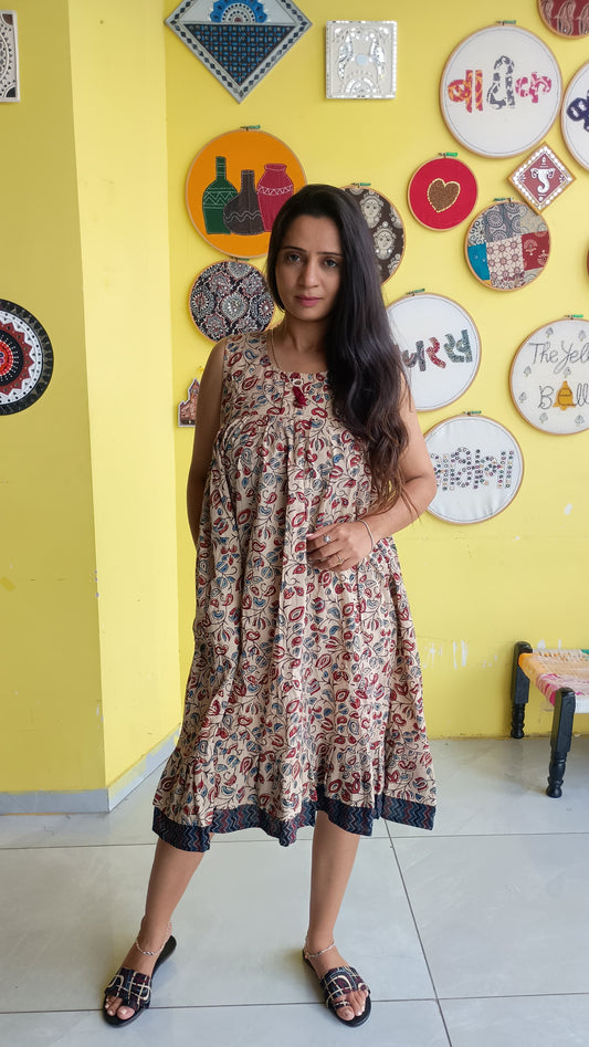 "Raavi" off white Natural cotton one piece