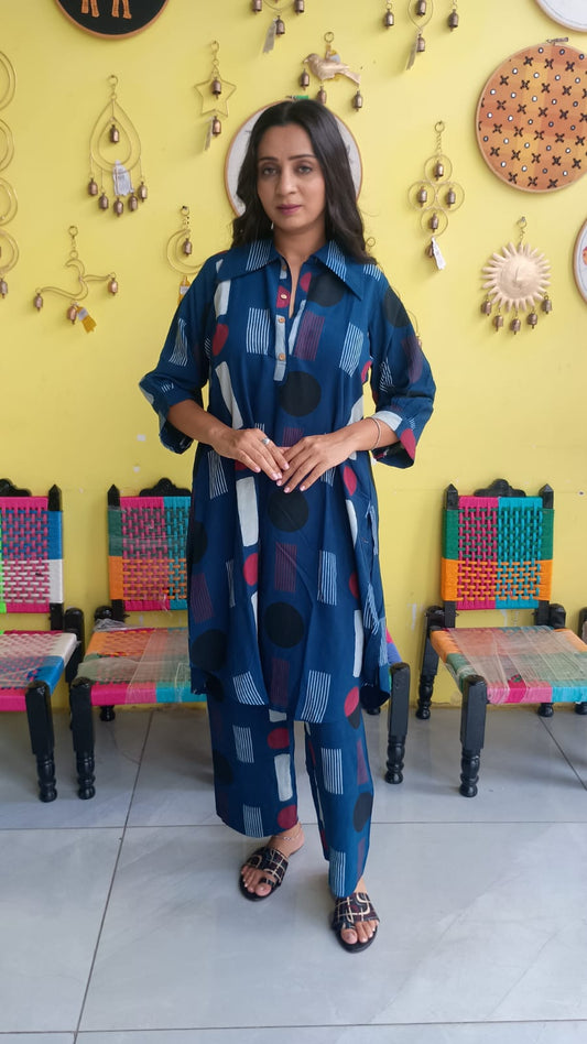 "Vanya" Semi rayon cotton co-ord set