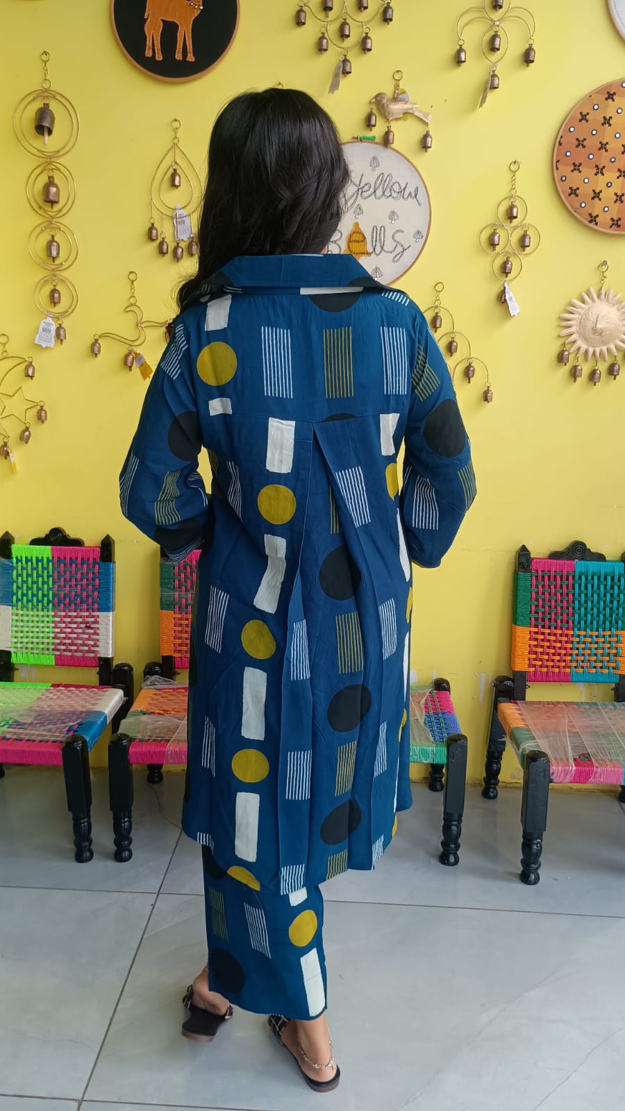 "Vanya" Semi rayon cotton co-ord set