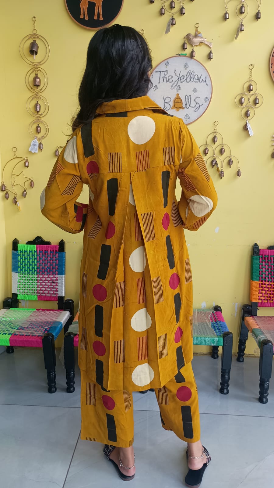 "Vanya" Semi rayon cotton co-ord set