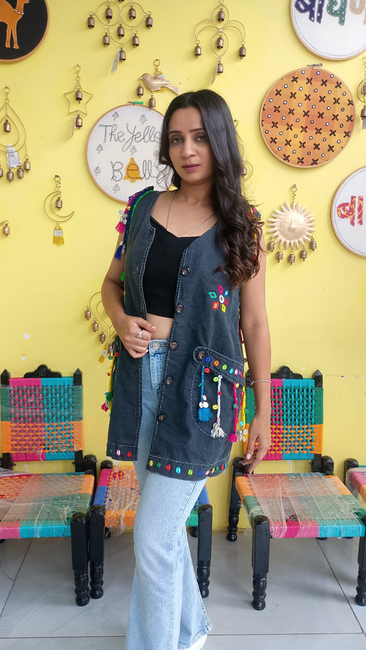 Denim Jacket - Navratri Special
