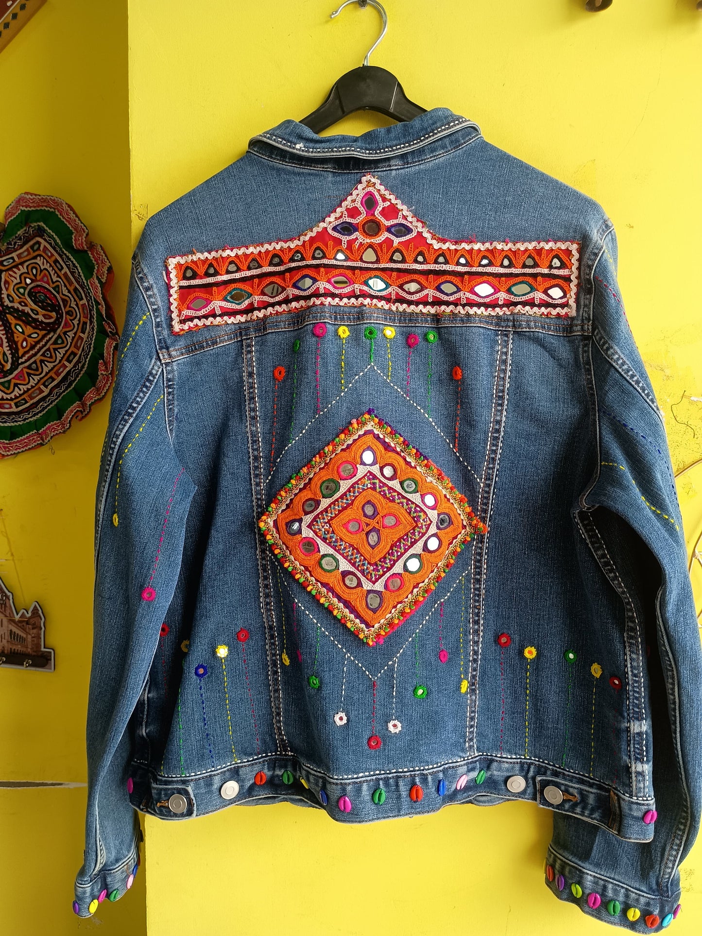 Denim Jacket Blue - Navratri Special