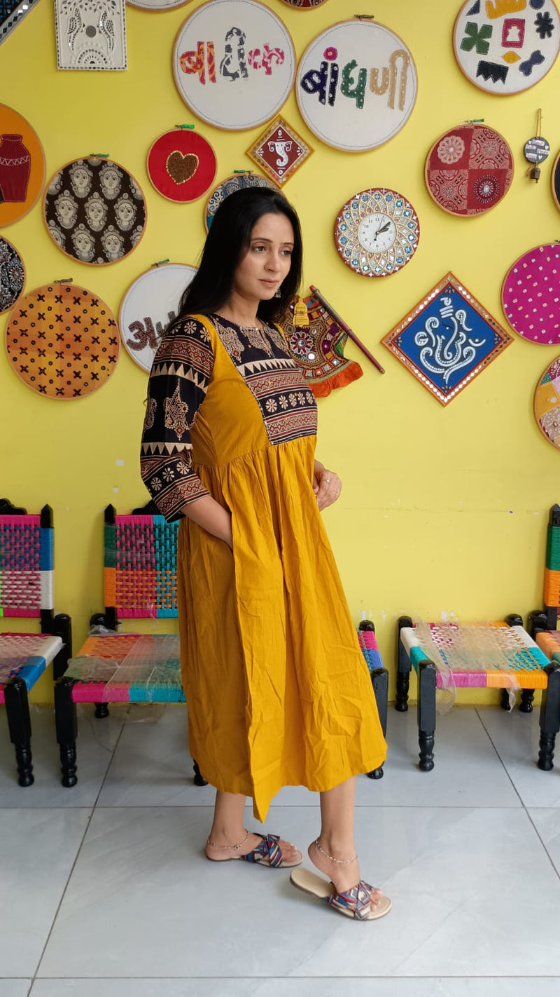 Ajrakh Kurtis