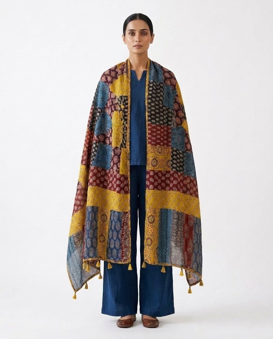 COTTON PATCHWORK DUPATTA