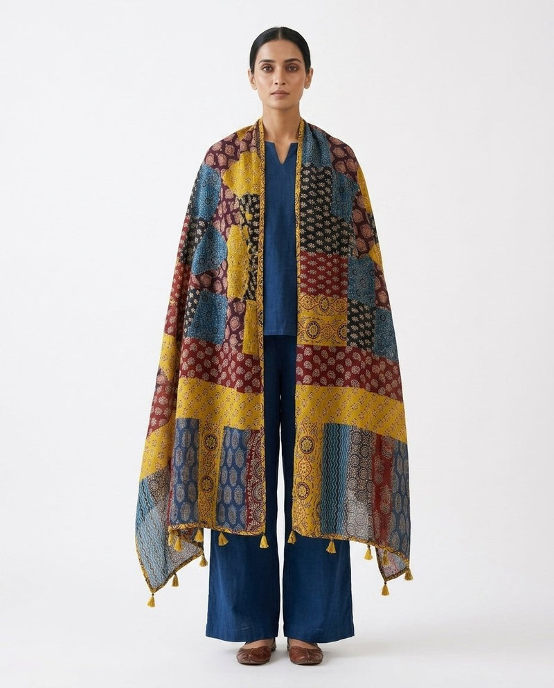 COTTON PATCHWORK DUPATTA
