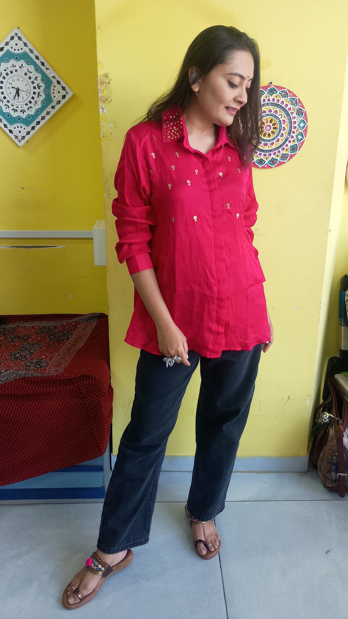 PLAIN MODEL TIKKI WORK SHIRT