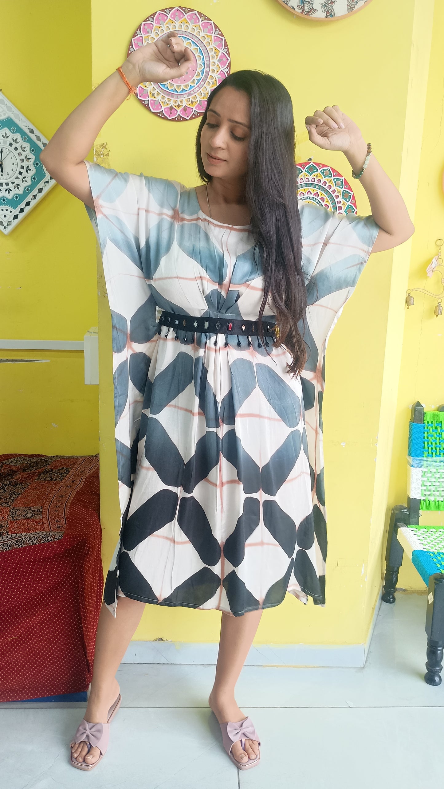 MODAL KAFTAN STYLE ONEPIECE