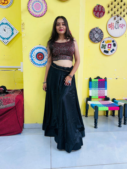 Mashroo Handwork back design Blouse Raasrang