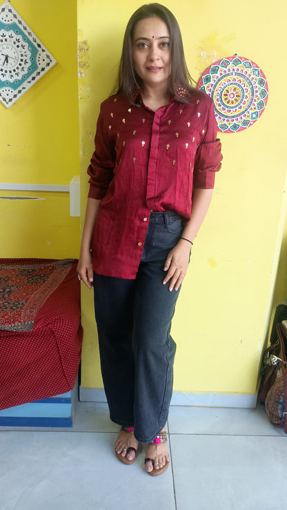 PLAIN MODEL TIKKI WORK SHIRT