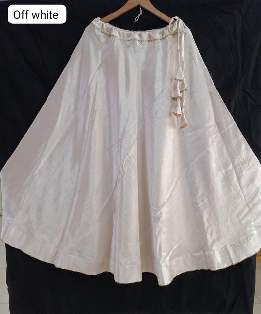 "Aarya" mashroo plain skirt