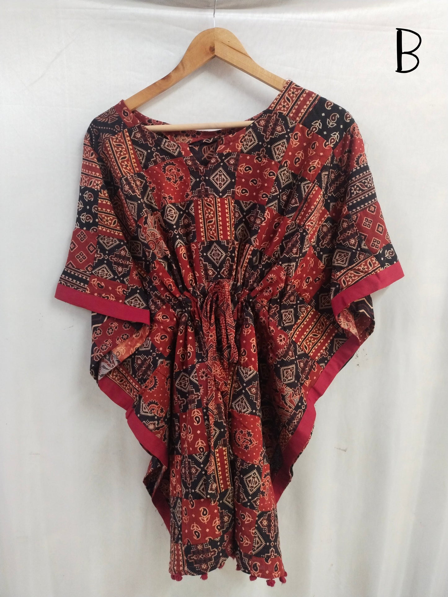 "ZARA" Boho- patch work kaftan