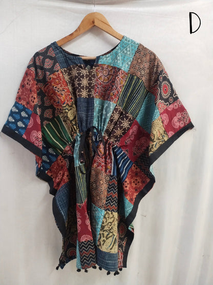 "ZARA" Boho- patch work kaftan