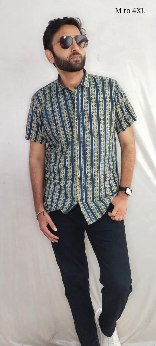 MEN'S NATURAL COTTON SHIRT