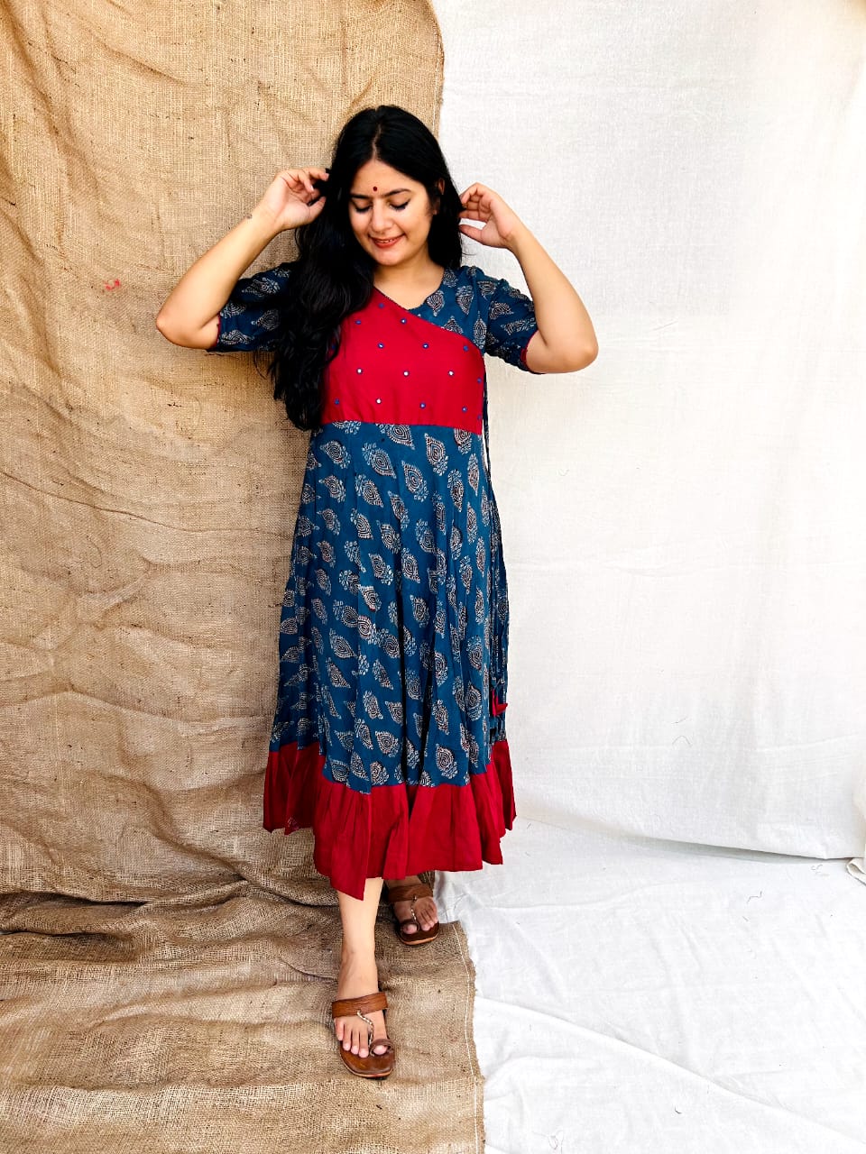 NATURAL RAYON KURTI