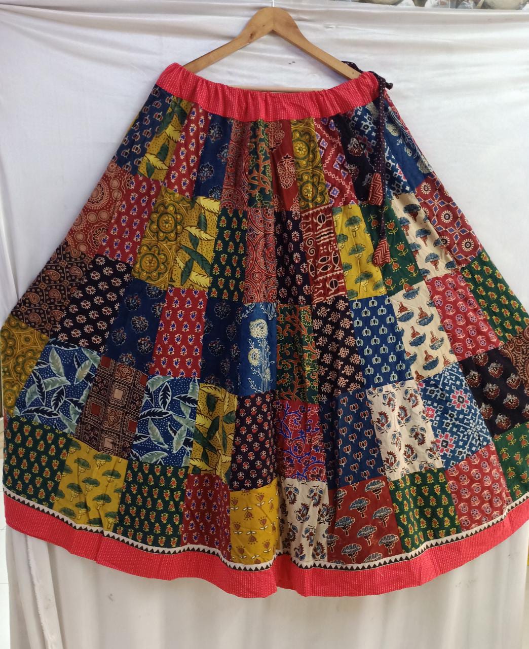 PATCH WORK MULTI SKIRT