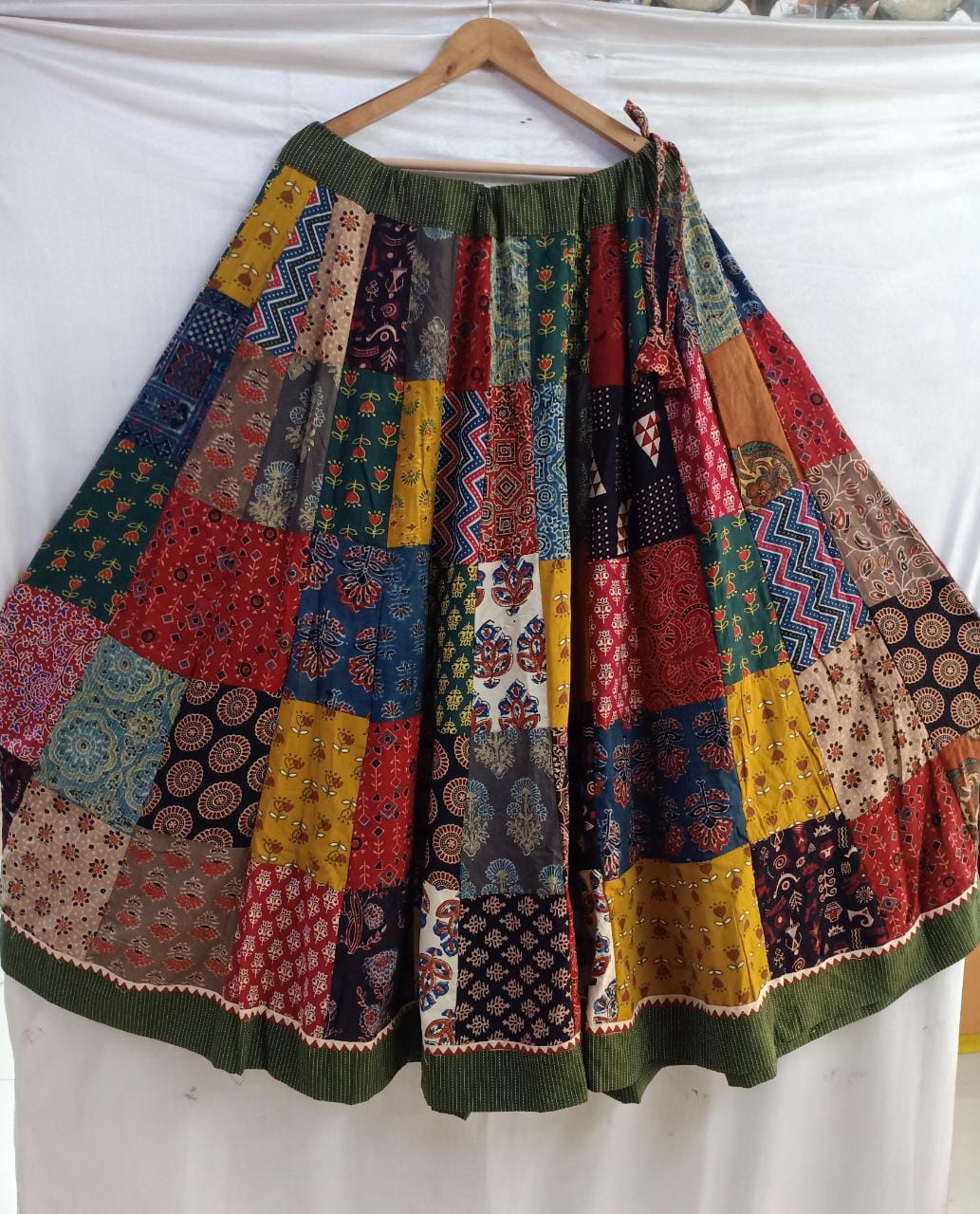 PATCH WORK SKIRT