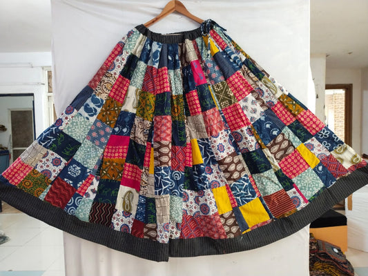 "aarya" multi color long skirt